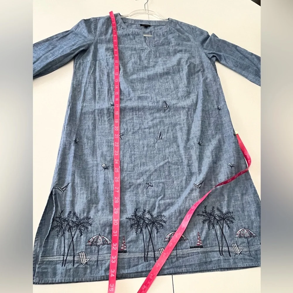 TALBOTS | S | 19” P2P | EMBROIDERED! - Picture 11 of 16